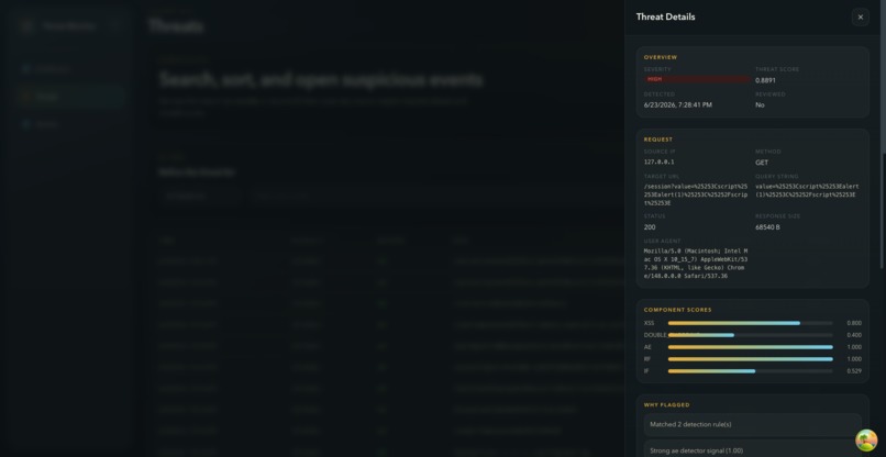 AI Threat Monitor – screenshot 1