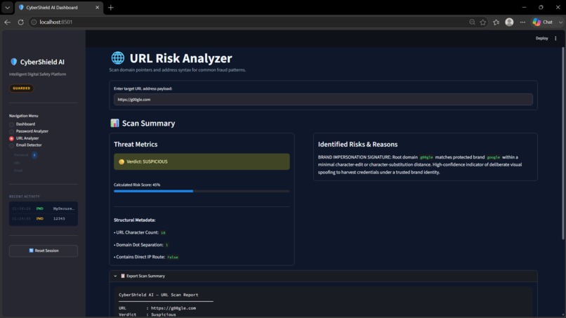 CyberShield AI – screenshot 5