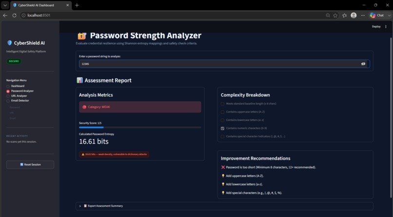CyberShield AI – screenshot 2