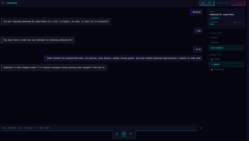 EduTrace — AI-Powered Adaptive Learning Path Agent – screenshot 5