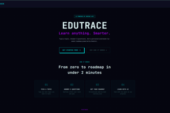 EduTrace — AI-Powered Adaptive Learning Path Agent