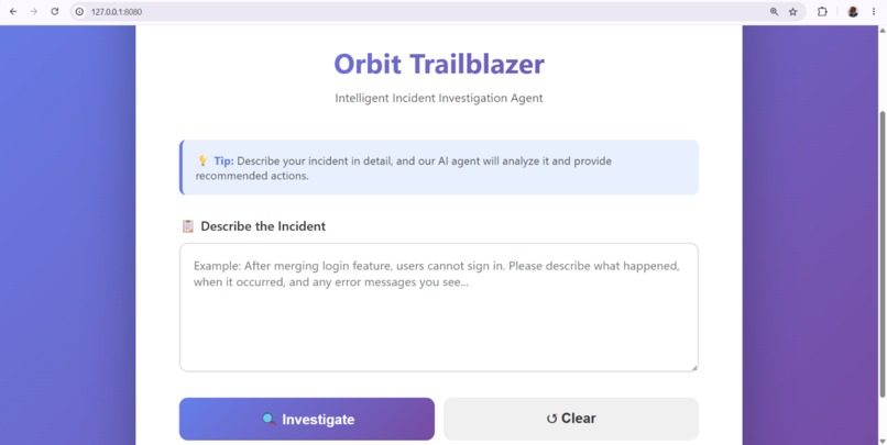 Orbit Trailblazer Agent – screenshot 1