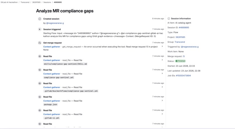 Compliance Gap Sentinel – screenshot 6