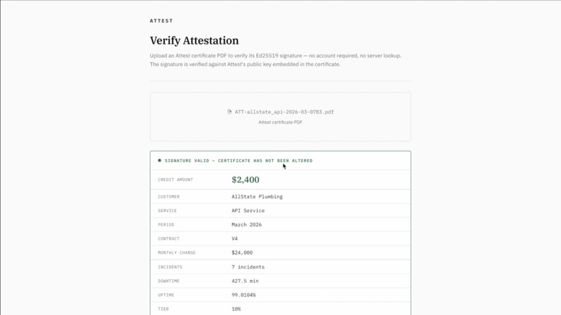 Attest – screenshot 4