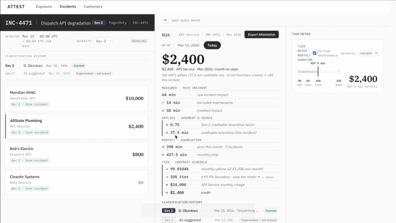 Attest – screenshot 1