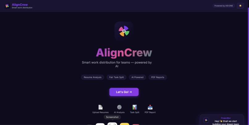 AlignCrew – screenshot 1