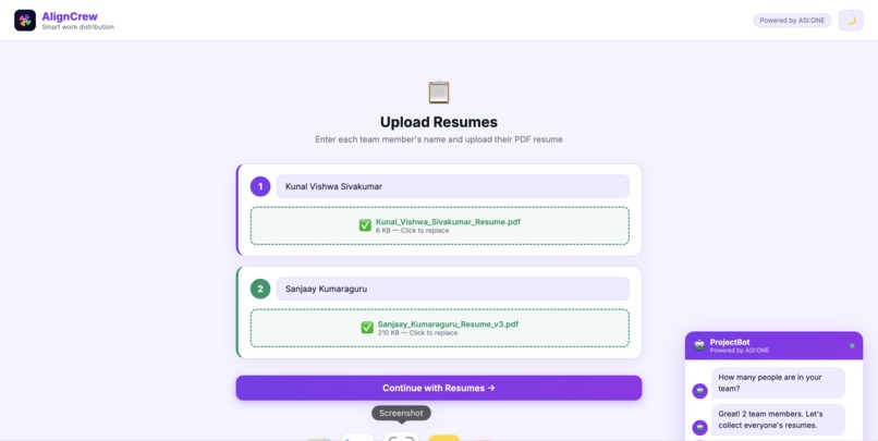 AlignCrew – screenshot 6
