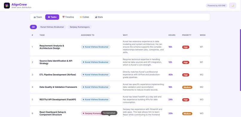 AlignCrew – screenshot 12
