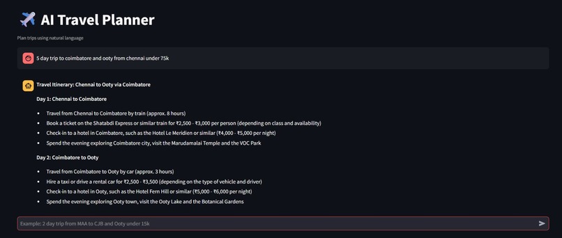SmartJourney AI;  – screenshot 3