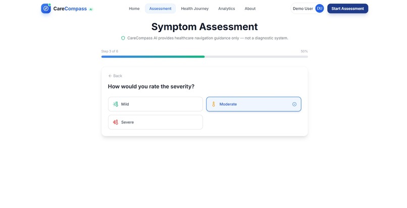 CareCompass AI – screenshot 1