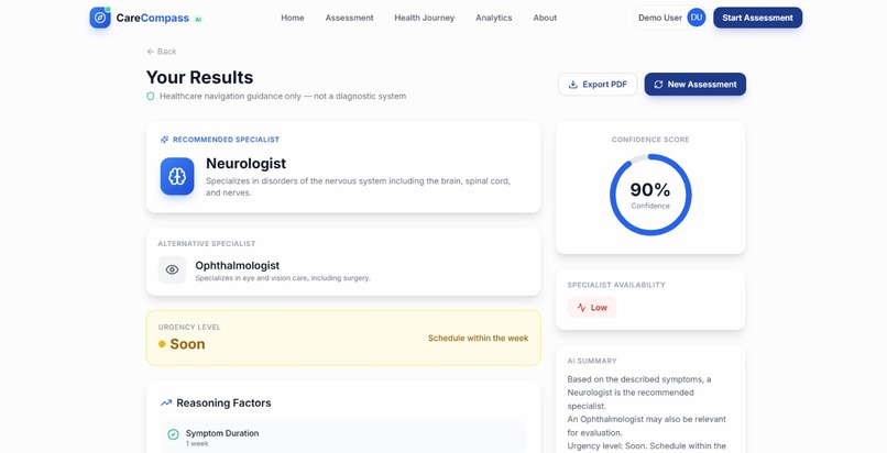 CareCompass AI – screenshot 3