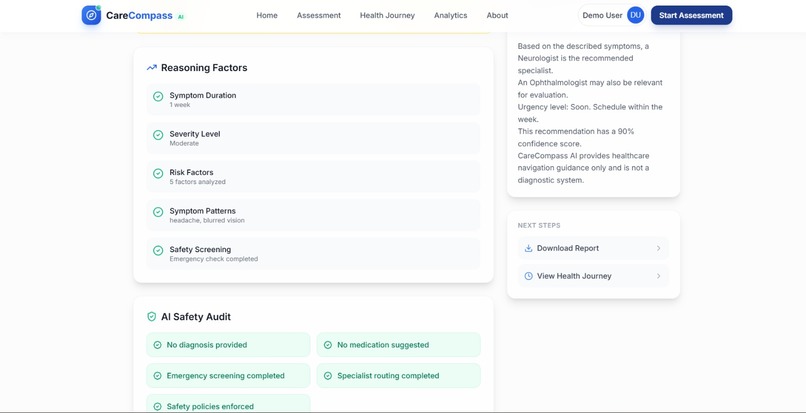 CareCompass AI – screenshot 4