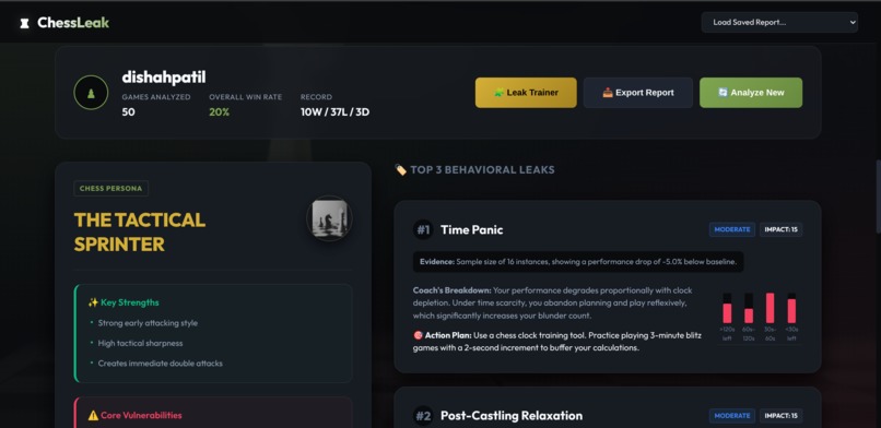ChessLeak – screenshot 4