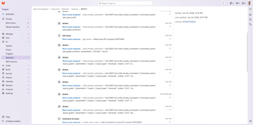 Incident Root Cause Flow – screenshot 1