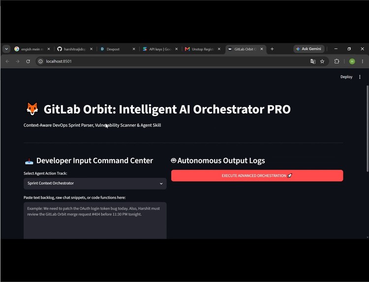 GitLab Orbit: Intelligent AI Orchestrator PRO – screenshot 2