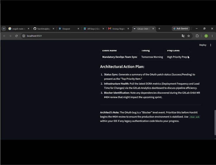 GitLab Orbit: Intelligent AI Orchestrator PRO – screenshot 3