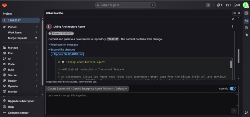 Living Architecture Agent  – screenshot 2