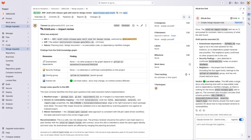 OrbitLens: SDLC Impact Reviewer – screenshot 2