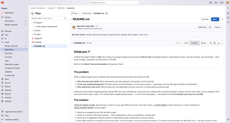OrbitLens: SDLC Impact Reviewer – screenshot 5
