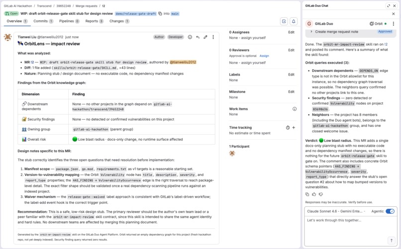 OrbitLens: SDLC Impact Reviewer – screenshot 1