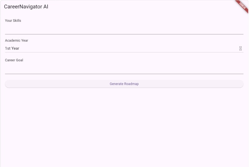 CareerNavigator AI – screenshot 1