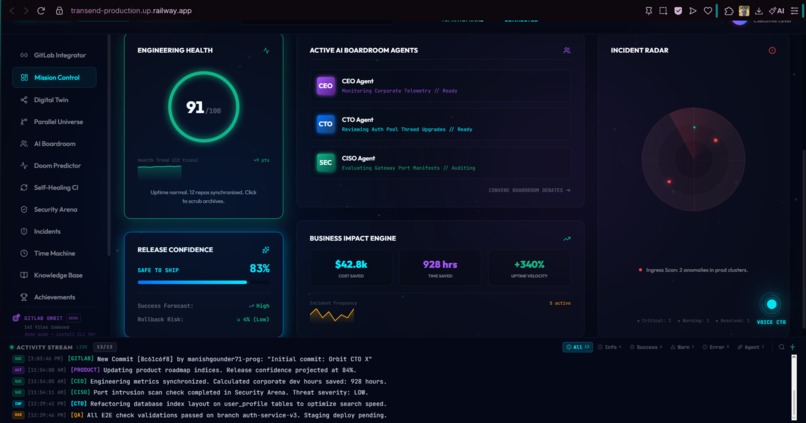 Orbit CTO X – screenshot 1