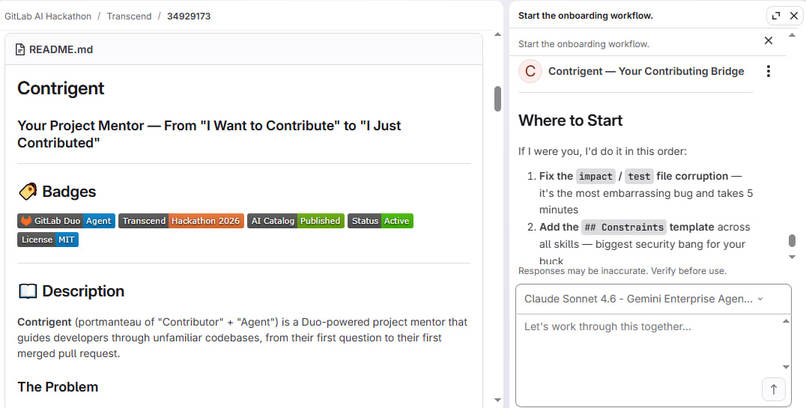Contrigent – screenshot 1