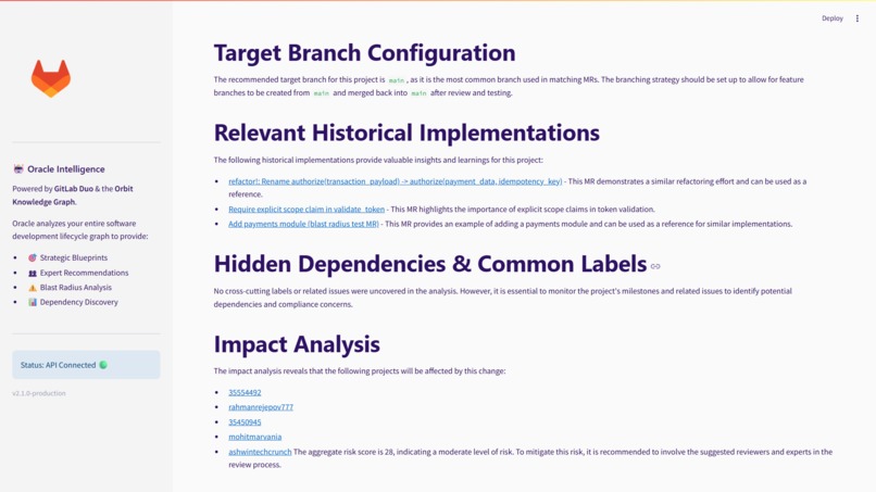 Oracle Intelligence Engine – screenshot 3