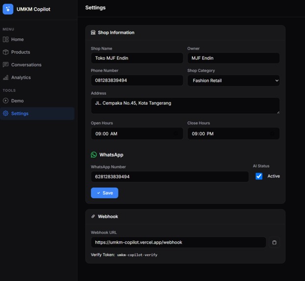 UMKM COPILOT – screenshot 2