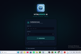 VitalVoice : AI-Powered Clinical Intelligence Platform