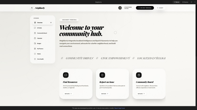 Community Hub – screenshot 1