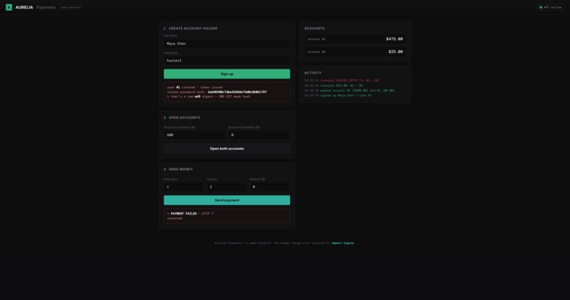 Impact Engine – screenshot 5