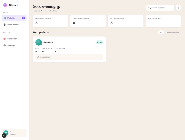 Glance – screenshot 1