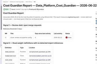 OrbitLens Cost Guardian