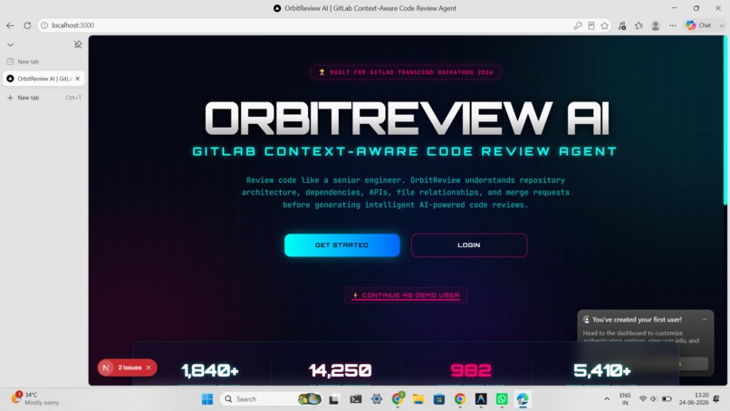 OrbitReview AI – screenshot 1
