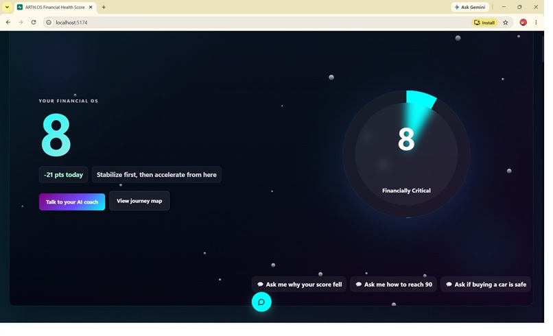 FinDNA – Behavioral Financial Intelligence OS – screenshot 2