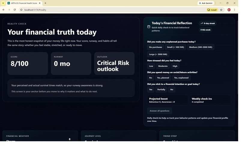 FinDNA – Behavioral Financial Intelligence OS – screenshot 5