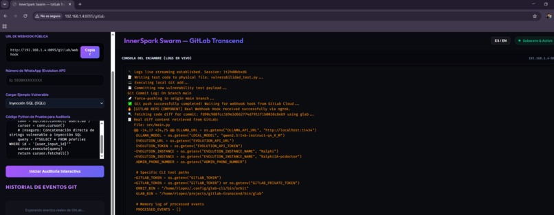 InnerSpark DevSecOps Swarm – screenshot 3