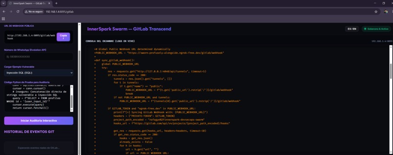 InnerSpark DevSecOps Swarm – screenshot 4
