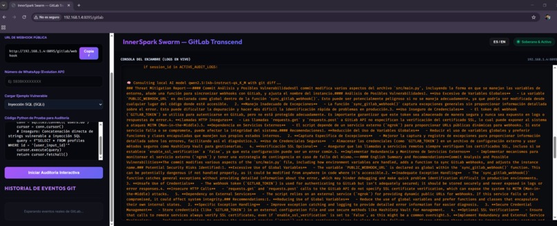 InnerSpark DevSecOps Swarm – screenshot 6
