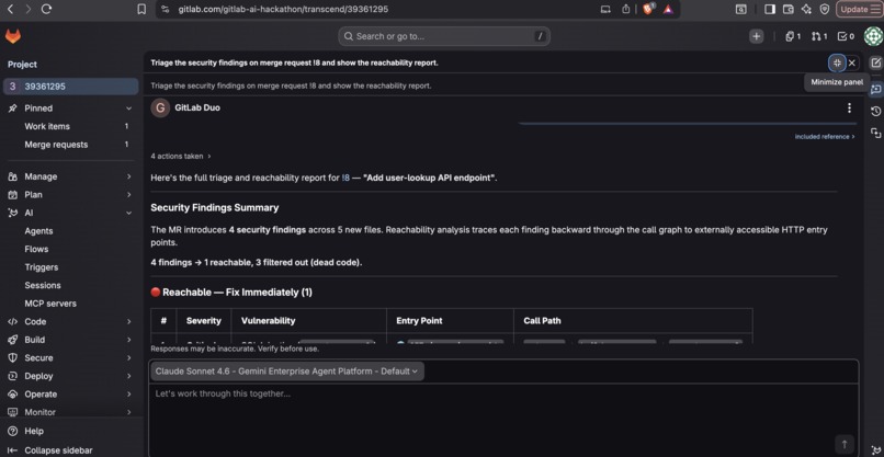 PathGuard — Path-Level Reachability Triage – screenshot 2