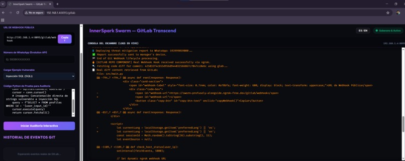 InnerSpark DevSecOps Swarm – screenshot 7