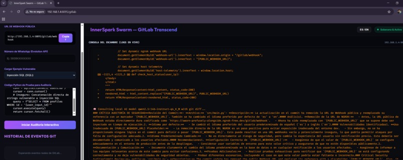 InnerSpark DevSecOps Swarm – screenshot 8