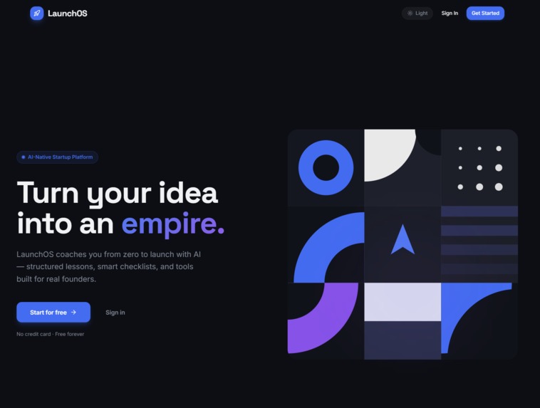 LaunchOS – screenshot 1