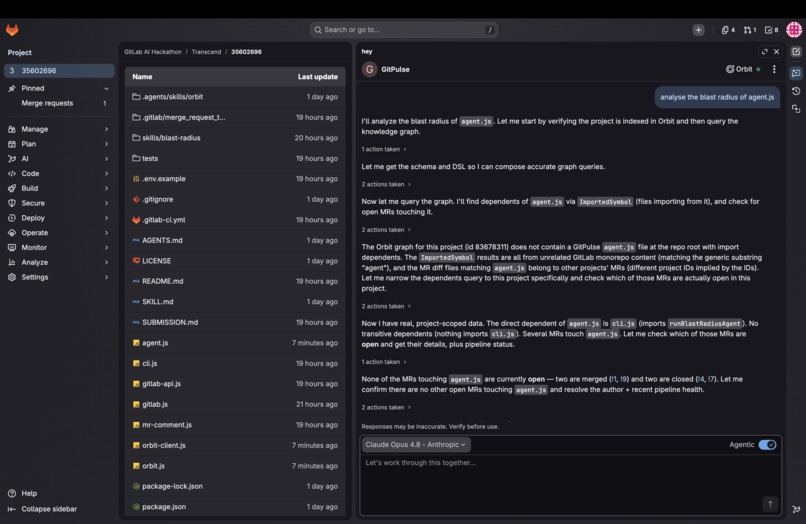 GitPulse – screenshot 2