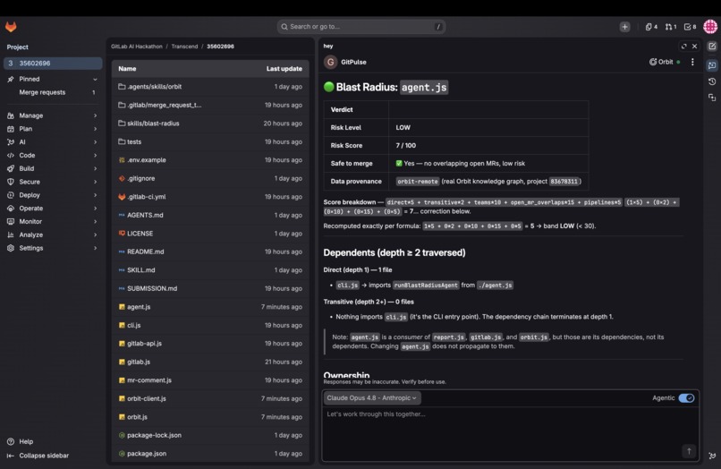 GitPulse – screenshot 3