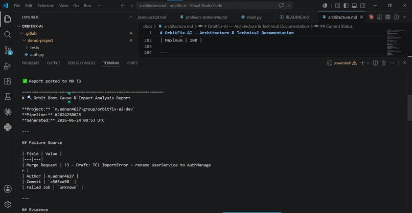 OrbitFix-AI – screenshot 1