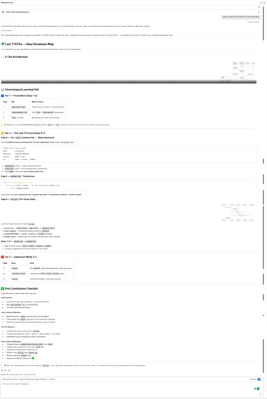 Project Onboarding Agent – screenshot 1