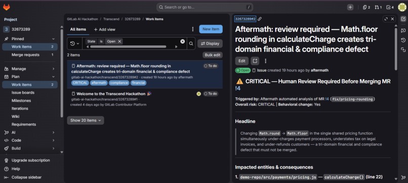 Aftermath — The Autonomous Change-Consequence Engine – screenshot 5