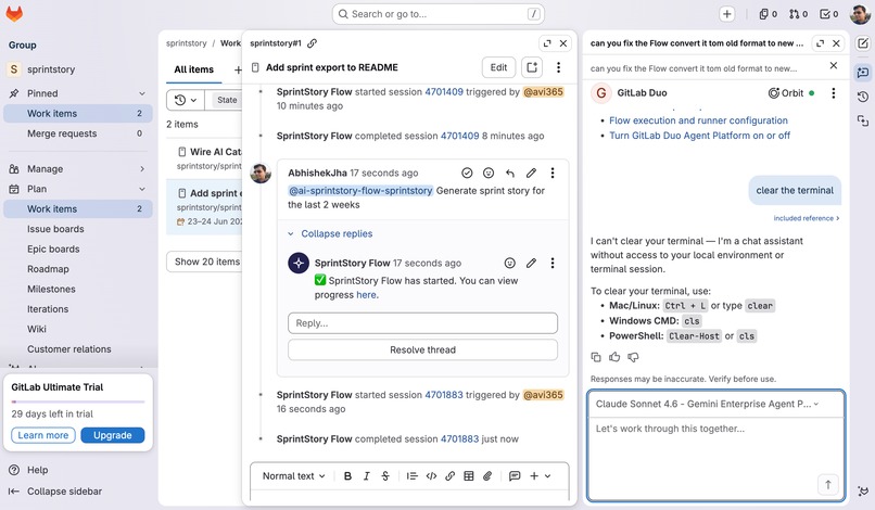 SprintStory Flow – screenshot 3